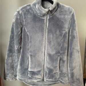 Women's Gray Fleece Jacket